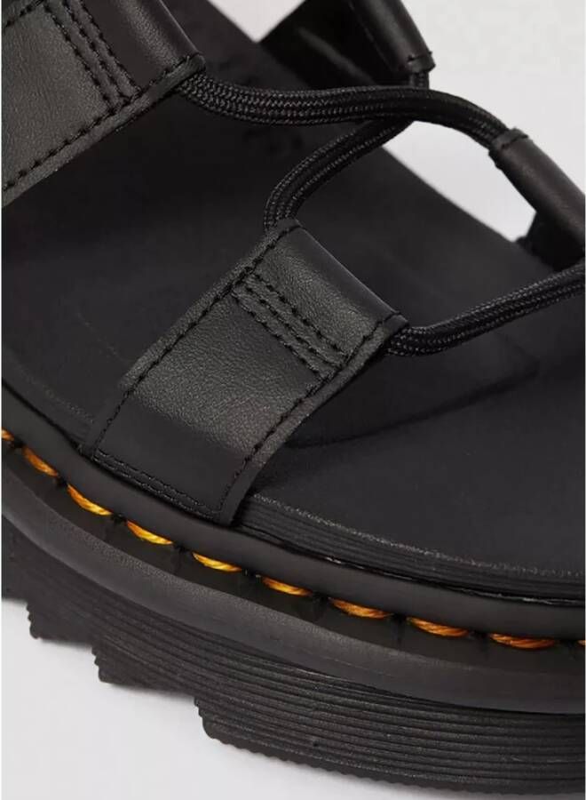 Dr. Martens Flat Sandals Black Dames