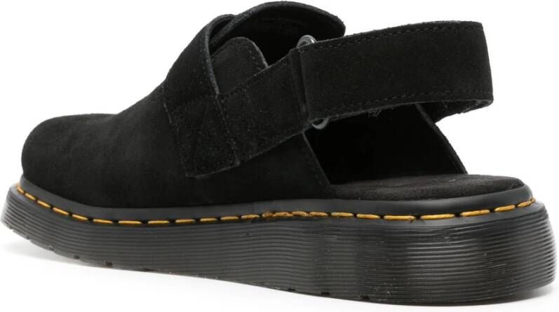 Dr. Martens Flat Sandals Black Heren