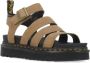 Dr martens Dr. Martens Blaire savannah tan Beige Nubuck Platte sandalen Dames - Thumbnail 18