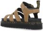 Dr martens Dr. Martens Blaire savannah tan Beige Nubuck Platte sandalen Dames - Thumbnail 19