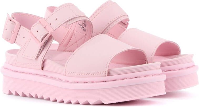 Dr. Martens Flat Sandals Roze Dames