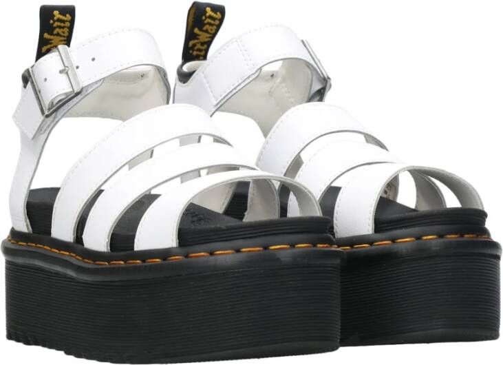 Dr. Martens Flat Sandals Wit Dames