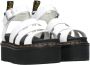 Dr Martens Blaire Softy T Multi Strap Platform Sandals Dr. Martens Wit Dames - Thumbnail 14