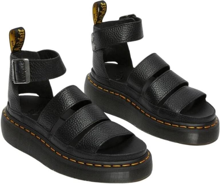 Dr. Martens Flat Sandals Zwart Dames