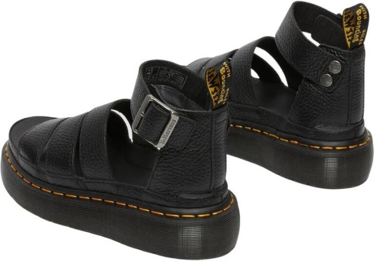 Dr. Martens Flat Sandals Zwart Dames