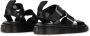 Dr. Martens Zwarte Leren Platte Sandalen Gryphon Brando Black - Thumbnail 4