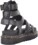 Dr. Martens Zwarte Leren Plateau Sandalen met Rits Black Dames - Thumbnail 13