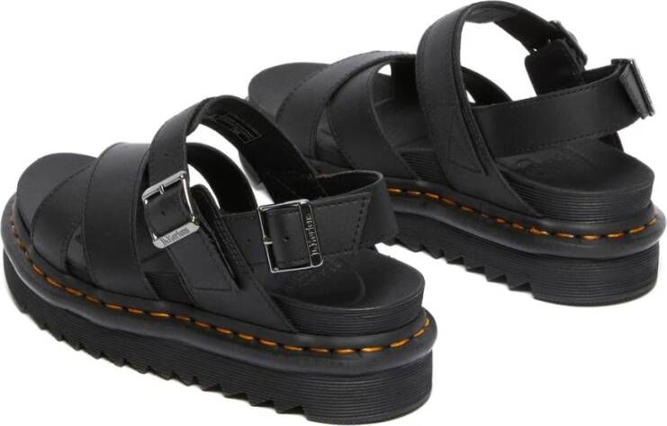 Dr. Martens Flat Sandals Zwart Dames