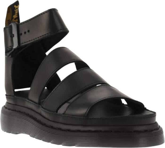 Dr. Martens Flat Sandals Zwart Dames