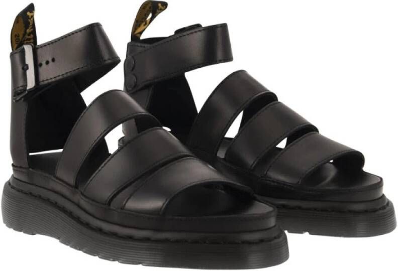 Dr. Martens Flat Sandals Zwart Dames