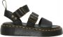 Dr. Martens Gryphon Quad Pisa Platte Sandalen Black Dames - Thumbnail 4