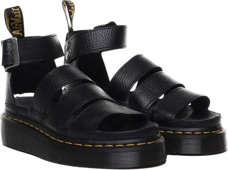 Dr. Martens Flat Sandals Zwart Dames