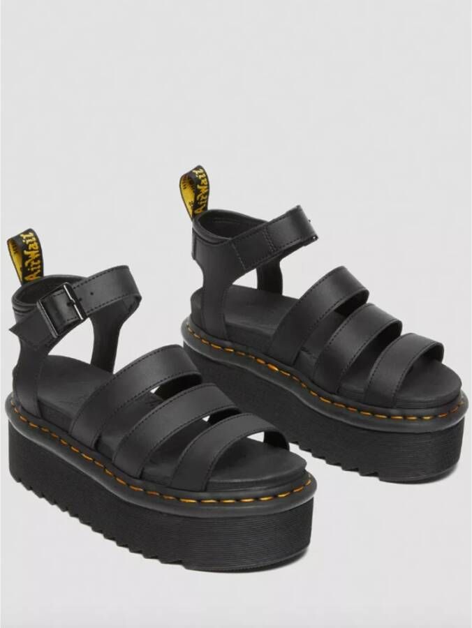 Dr. Martens Flat Sandals Zwart Dames