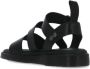 Dr. Martens Zwarte Leren Platte Sandalen Gryphon Brando Black - Thumbnail 13