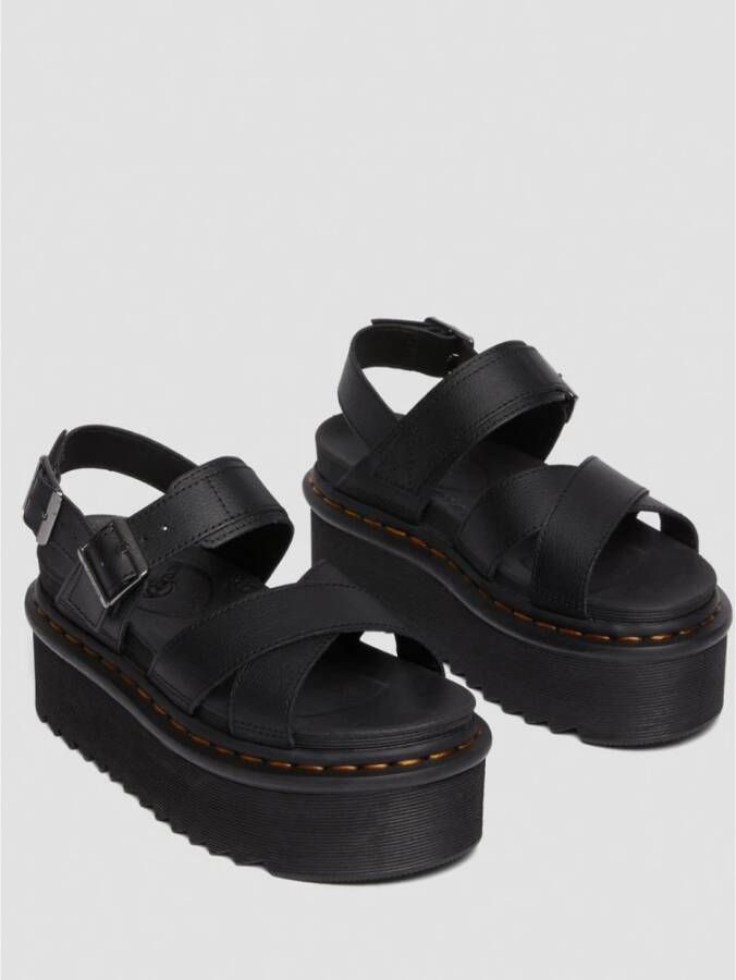 Dr. Martens Flat Sandals Zwart Dames