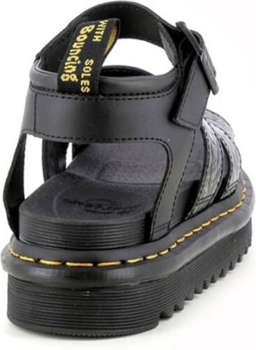 Dr. Martens Flat Sandals Zwart Dames