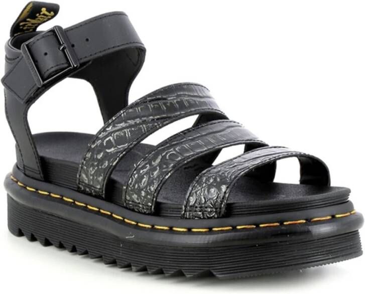 Dr. Martens Flat Sandals Zwart Dames
