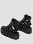 Dr. Martens Zwarte Leren Plateau Sandalen met Rits Zwart Heren - Thumbnail 10