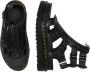 Dr. Martens Zwarte Leren Plateau Sandalen met Rits Black Dames - Thumbnail 8