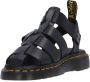 Dr. Martens Zwarte Leren Platte Sandalen Gryphon Brando Black Dames - Thumbnail 9