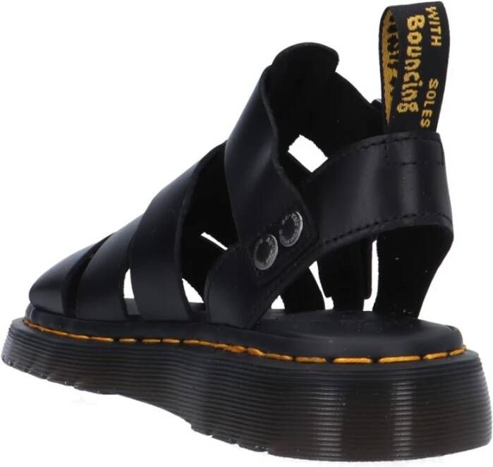 Dr. Martens Flat Sandals Zwart Dames