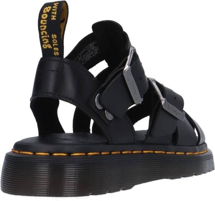 Dr. Martens Flat Sandals Zwart Dames