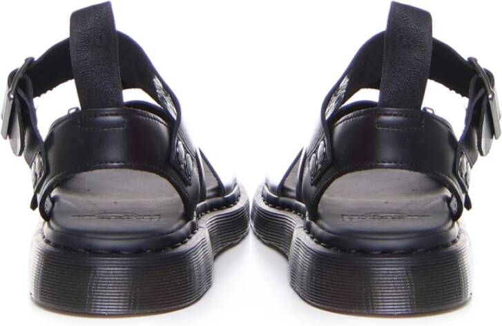 Dr. Martens Flat Sandals Zwart Heren