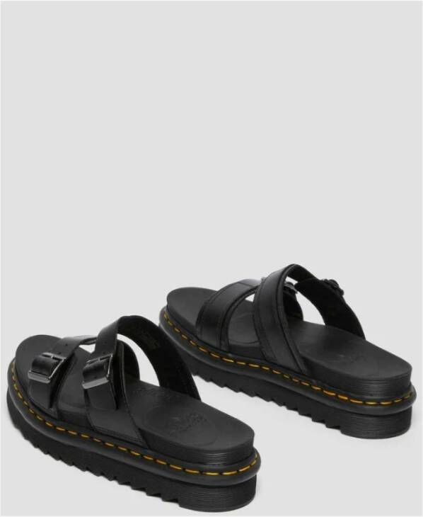 Dr. Martens Platte sandalen Zwart Heren