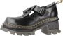 Dr. Martens Geknoopte Mary Jane Schoenen Black Dames - Thumbnail 5
