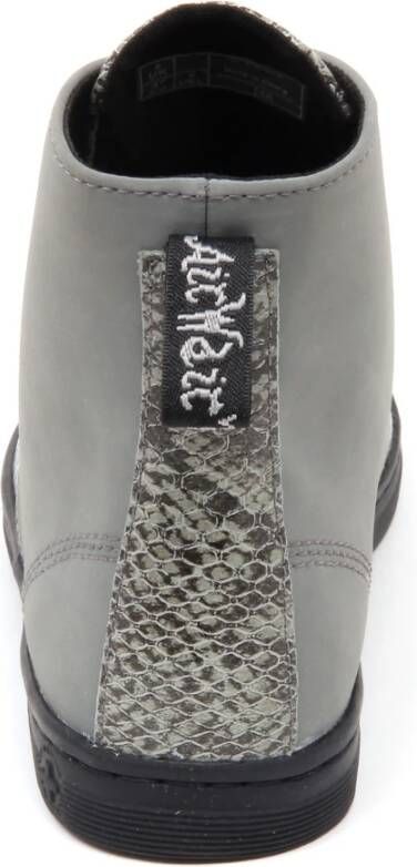 Dr. Martens Gekraste Grijze Casual Sneakers