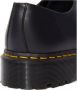 Dr. Martens 1461 Quad Smooth Leather Platform Schoenen Zwart Gepolijst Glad Black Dames - Thumbnail 50