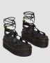 Dr. Martens Athena Leren Sandalen Lente Zomer Collectie Black Dames - Thumbnail 12
