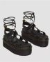 Dr. Martens Athena Leren Sandalen Lente Zomer Collectie Black Dames - Thumbnail 13