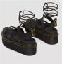 Dr. Martens Athena Leren Sandalen Lente Zomer Collectie Black Dames - Thumbnail 8