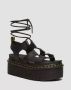 Dr. Martens Athena Leren Sandalen Lente Zomer Collectie Black Dames - Thumbnail 9