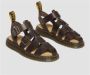 Dr. Martens Brando Leren Sandalen Lente Zomer Collectie Brown Heren - Thumbnail 2
