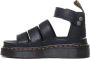Dr. Martens Zwarte Patent Lamper Gladiator Sandalen Black Dames - Thumbnail 5