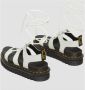 Dr. Martens Gladiator Stijl Leren Sandalen White Dames - Thumbnail 4