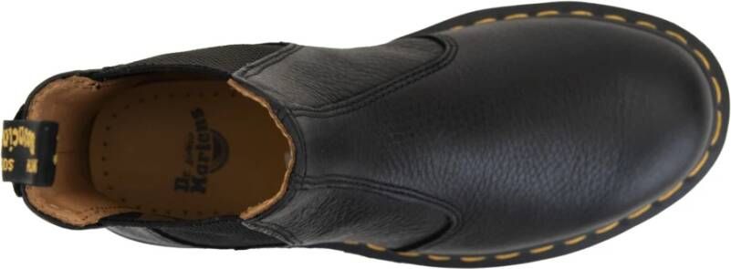 Dr. Martens Heren Instaplaarzen Leer Stof Black Heren