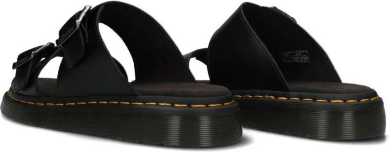 Dr. Martens Heren Stijlvolle Slippers Black Heren