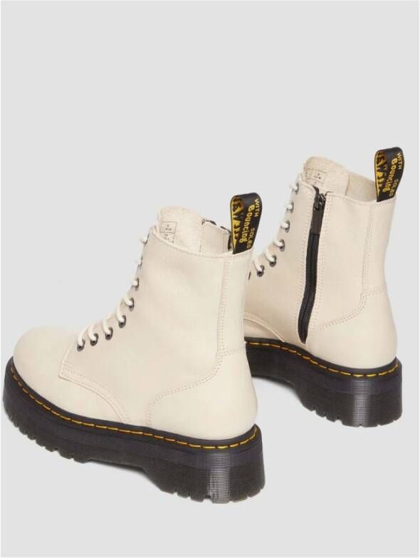 Dr. Martens High Boots Beige Dames