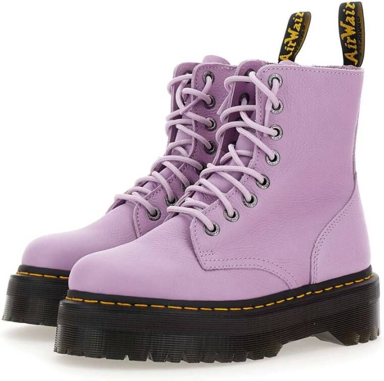 Dr. Martens High Boots Paars Unisex