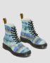 Dr Martens 1460 Pascal Tie Dye Boots Dr. Martens Blauw Dames - Thumbnail 4