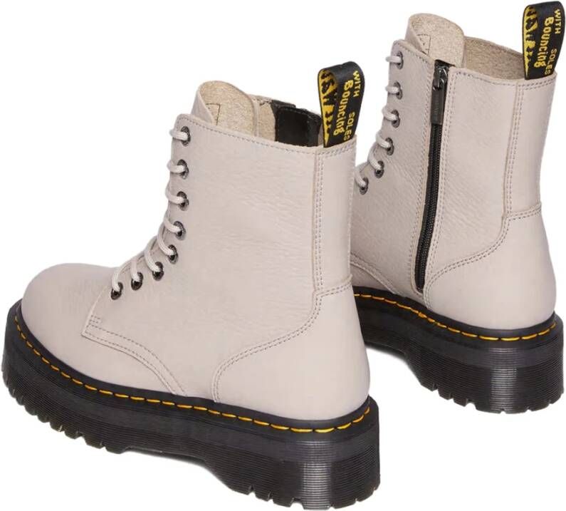 Dr. Martens Jadon Evolution Leren Laarzen Beige Dames