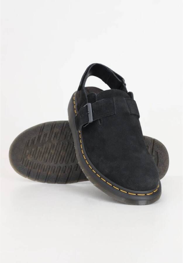 Dr. Martens Jorge II Mules Zwart Nubuck Black Heren