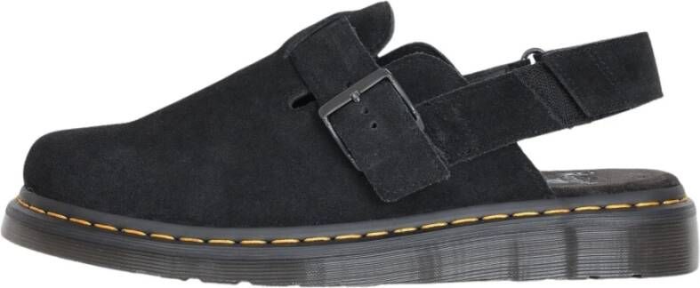 Dr. Martens Jorge II Mules Zwart Nubuck Black Heren