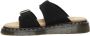 Dr. Martens Zwarte Platte Sandalen met Gespdetail - Thumbnail 10