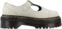 Dr. Martens Klassieke Leren Platte Schoenen voor Vrouwen White Dames - Thumbnail 4