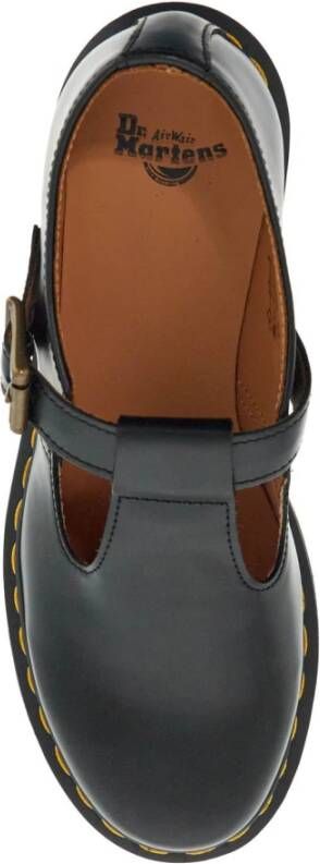 Dr. Martens Klassieke Mary-Jane Polley Schoenen Black Dames