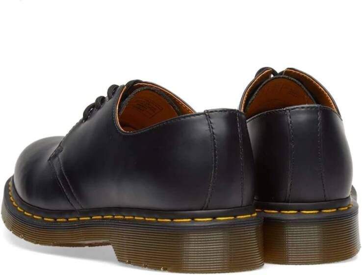 Dr. Martens Klassieke Zwarte Leren Oxford Schoenen Black Heren